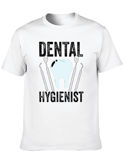 Camiseta Negra Higienista Dental