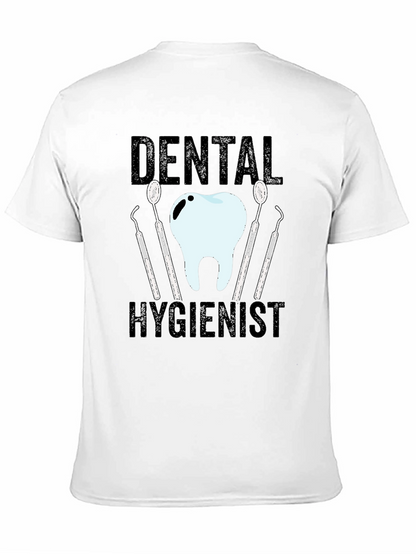 Camiseta Negra Higienista Dental