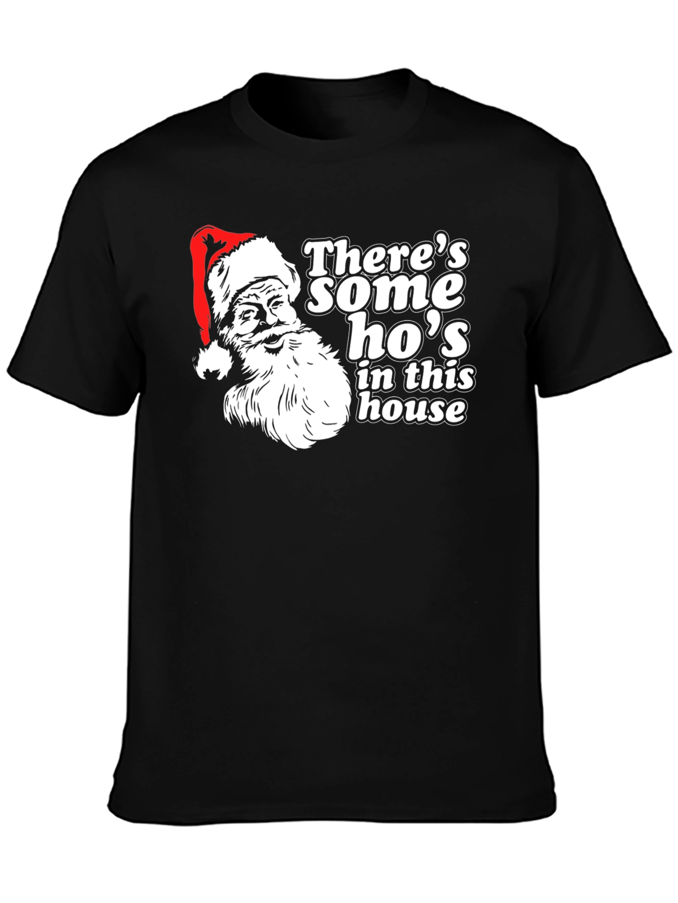 Camiseta Navideña Santa Claus - Hay Algunas Hos Aquí