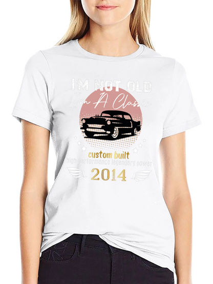 Camiseta Clásica - No Soy Viejo ¡Soy un Clásico!