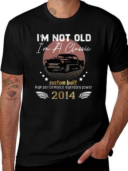 Camiseta Clásica - No Soy Viejo ¡Soy un Clásico!