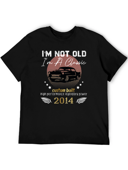 Camiseta Clásica - No Soy Viejo ¡Soy un Clásico!