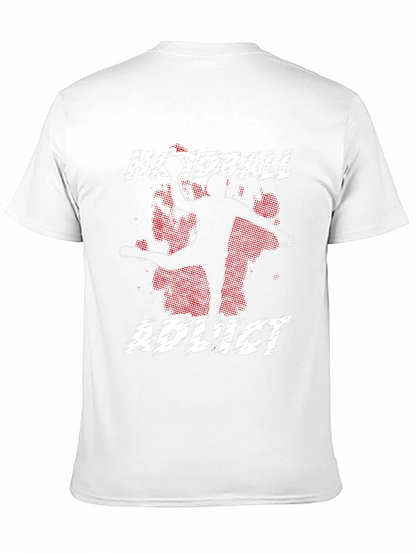 Camiseta Negra Handball Addict para Hombre