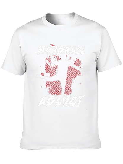Camiseta Negra Handball Addict para Hombre