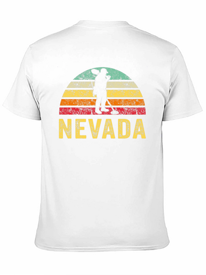 Camiseta Nevada Detector de Metales Estilo Retro