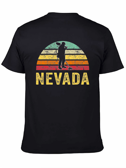 Camiseta Nevada Detector de Metales Estilo Retro