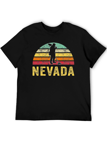 Camiseta Nevada Detector de Metales Estilo Retro
