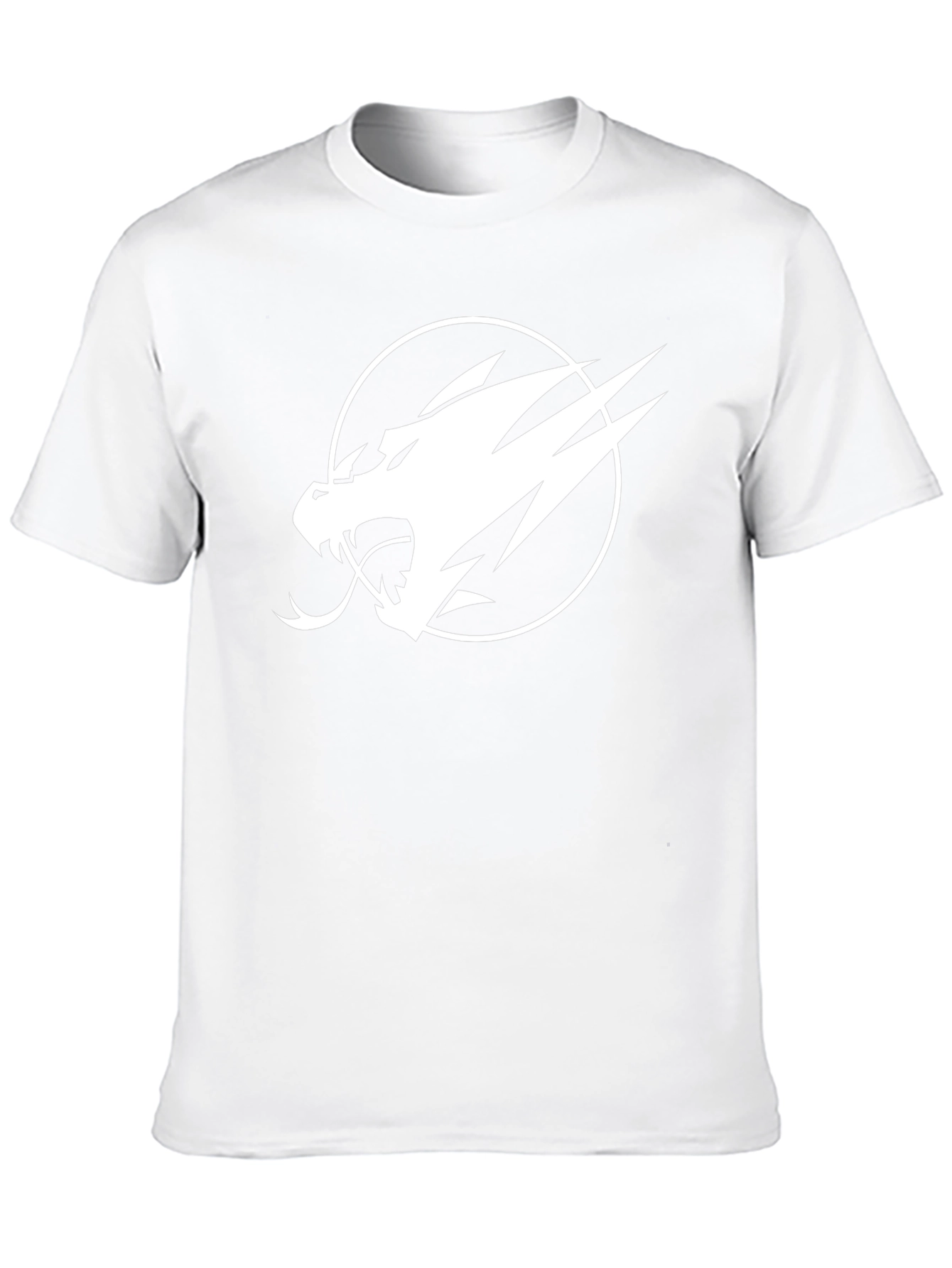 Camiseta Negra Dragón Blanco Audaz