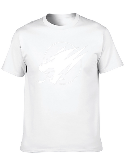 Camiseta Negra Dragón Blanco Audaz