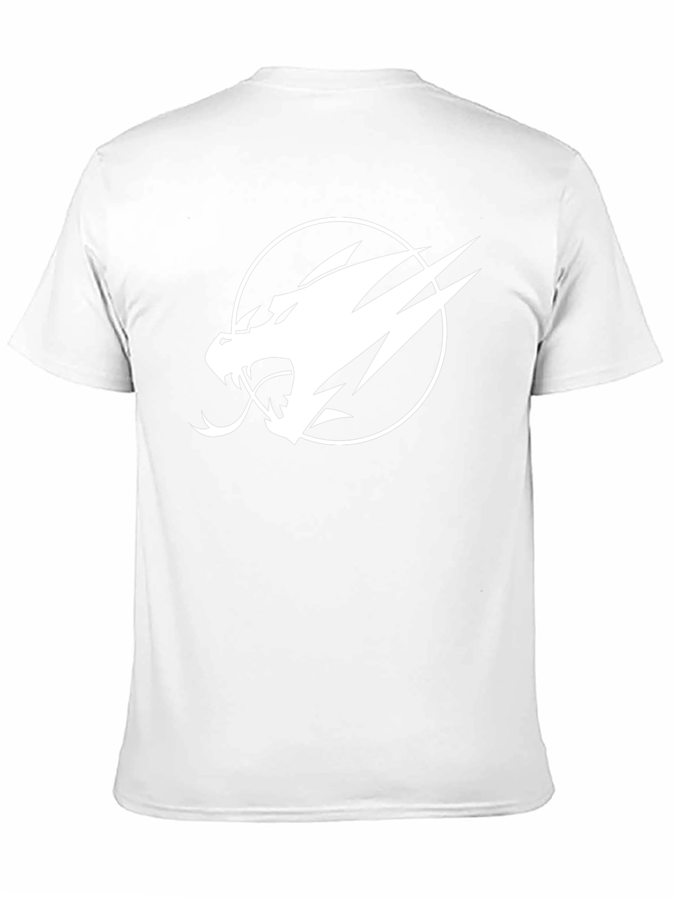 Camiseta Negra Dragón Blanco Audaz