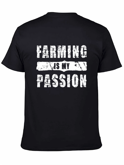 Camiseta Farming Is My Passion Negra