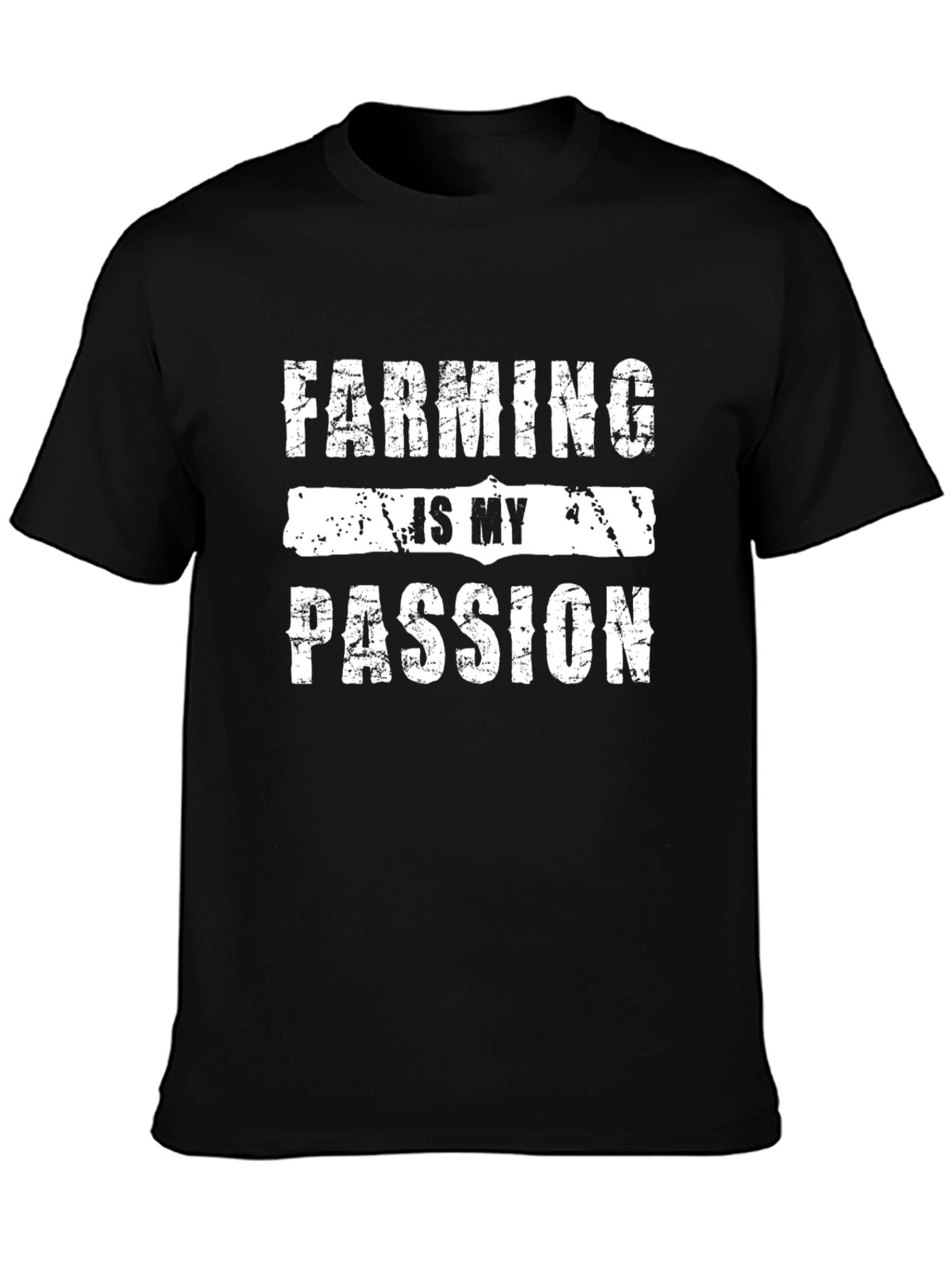 Camiseta Farming Is My Passion Negra