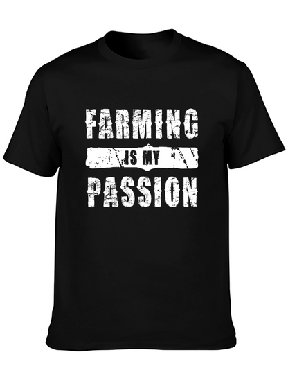 Camiseta Farming Is My Passion Negra