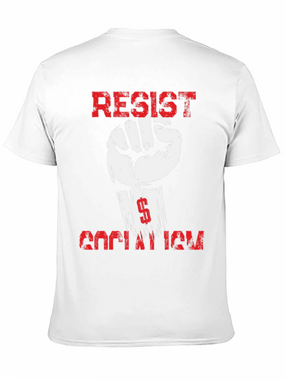 Camiseta Resistir Socialismo - Diseño con Puño Alzado