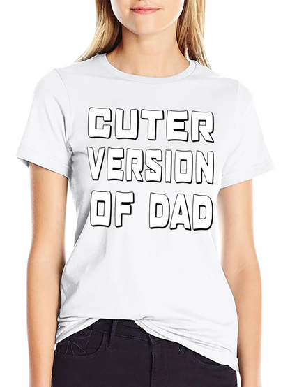 Camiseta Negra Versión Más Linda De Papá