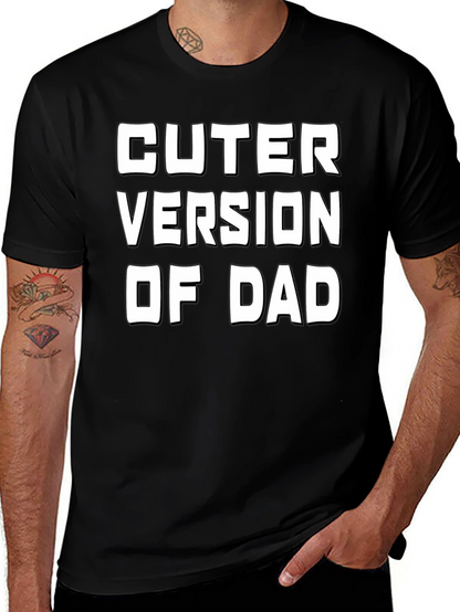 Camiseta Negra Versión Más Linda De Papá