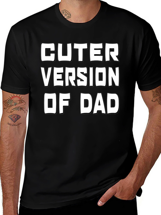 Camiseta Negra Versión Más Linda De Papá