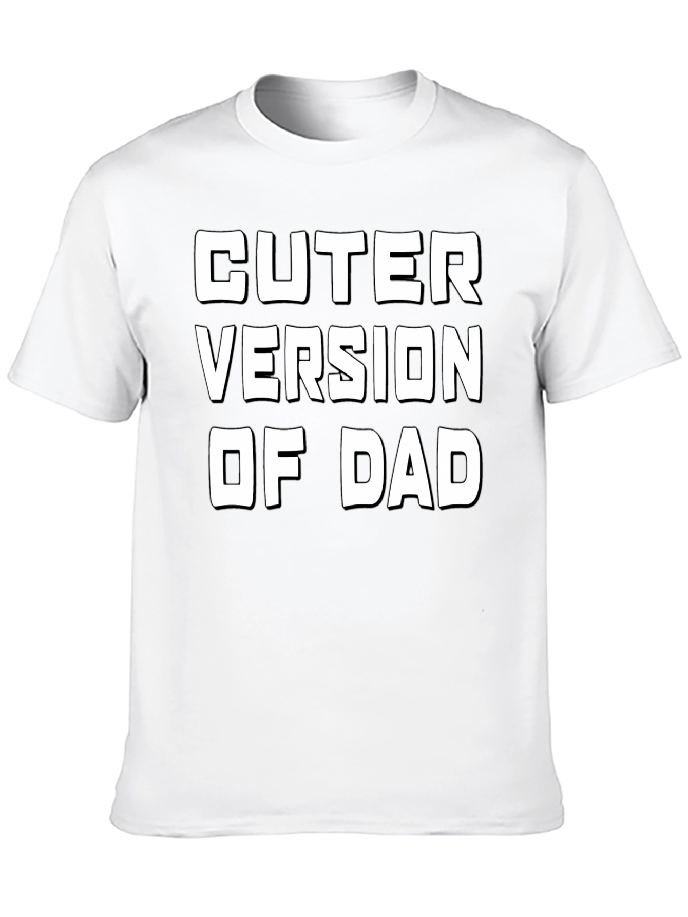 Camiseta Negra Versión Más Linda De Papá
