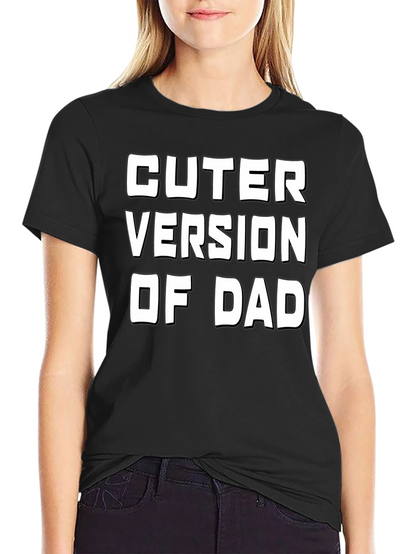 Camiseta Negra Versión Más Linda De Papá