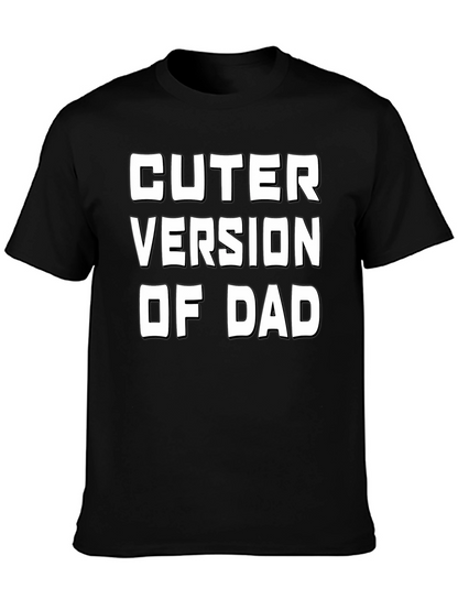 Camiseta Negra Versión Más Linda De Papá