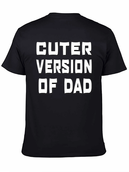 Camiseta Negra Versión Más Linda De Papá