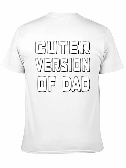 Camiseta Negra Versión Más Linda De Papá