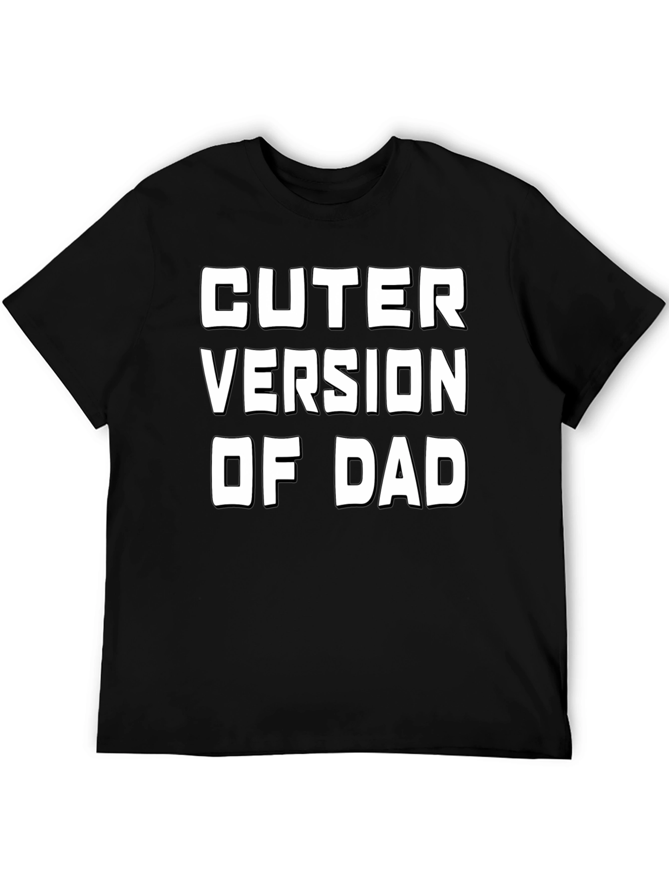 Camiseta Negra Versión Más Linda De Papá