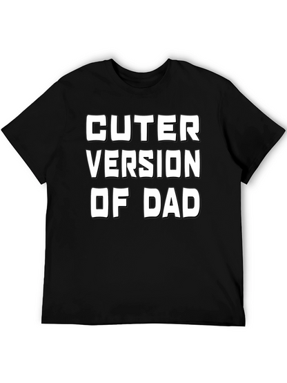Camiseta Negra Versión Más Linda De Papá