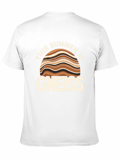 Camiseta Negra Gneiss: ¡Un Verano con Humor Geológico!