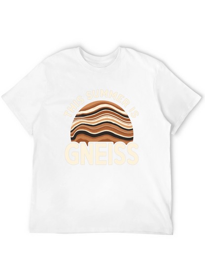 Camiseta Negra Gneiss: ¡Un Verano con Humor Geológico!