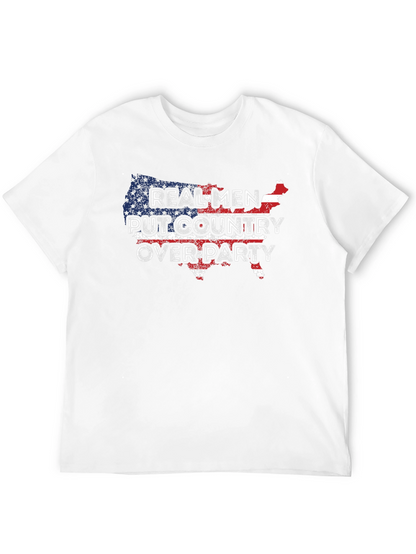 Camiseta patriótica: ¡Hombres reales aman su país!