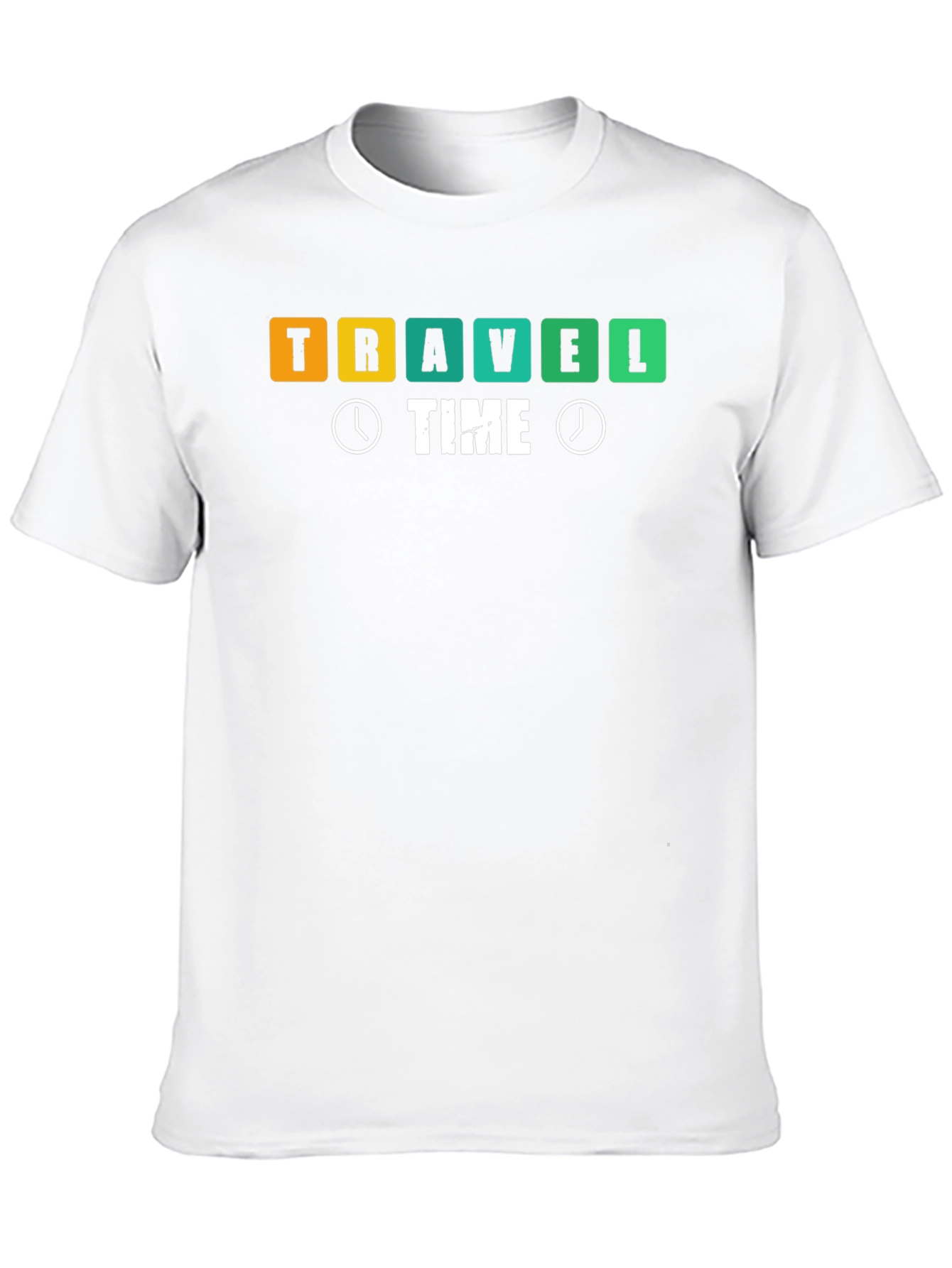 Camiseta Negra Travel Time