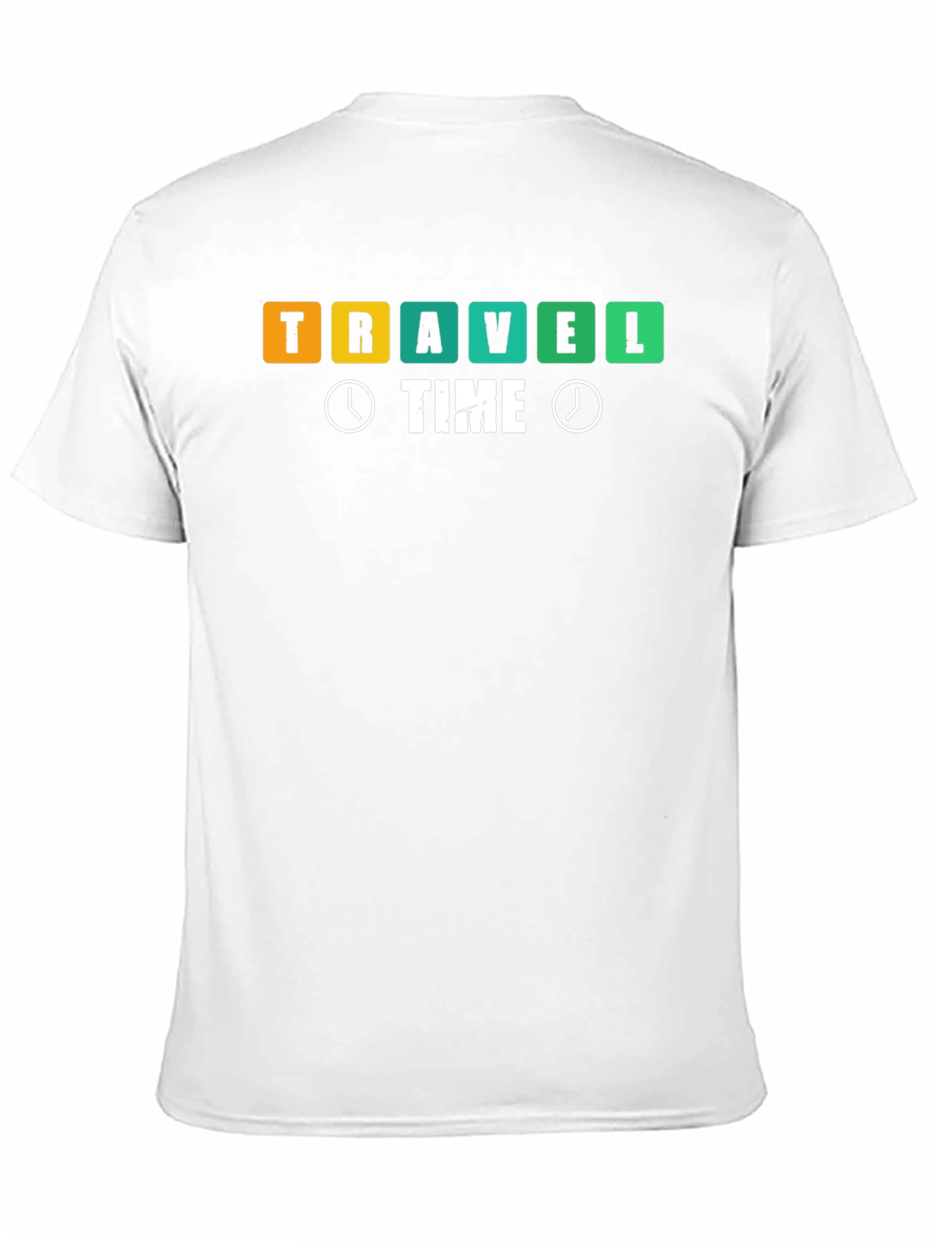 Camiseta Negra Travel Time