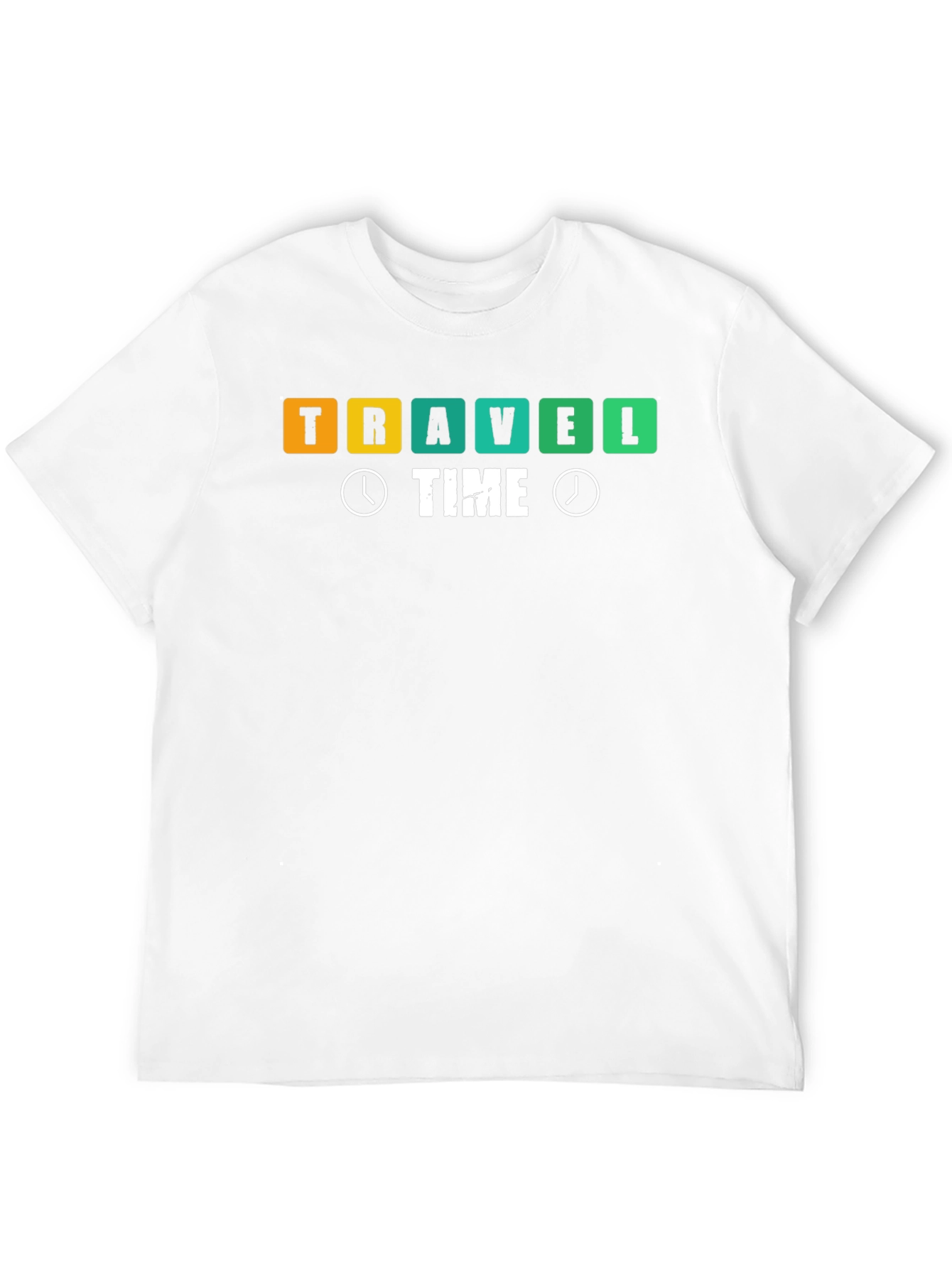 Camiseta Negra Travel Time