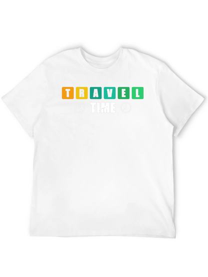 Camiseta Negra Travel Time
