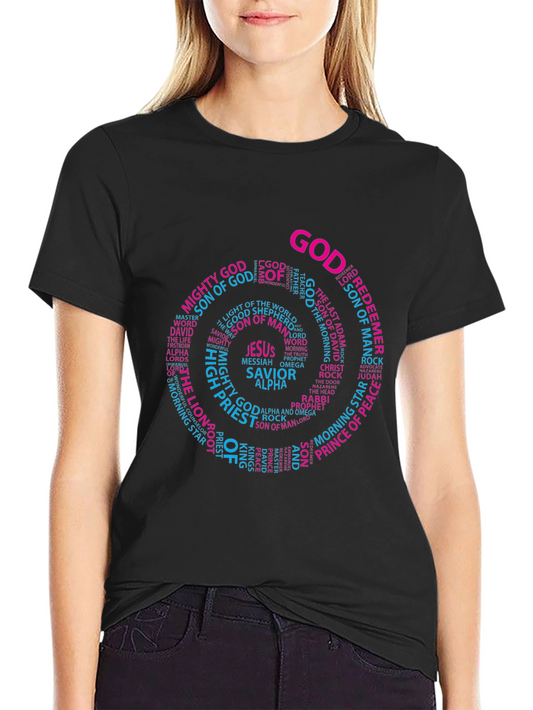 Camiseta Cristiana: Dios Jesús Salvador
