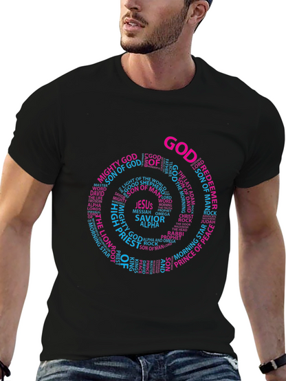 Camiseta Cristiana: Dios Jesús Salvador