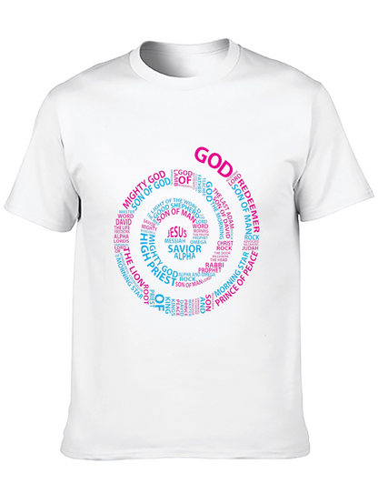 Camiseta Cristiana: Dios Jesús Salvador