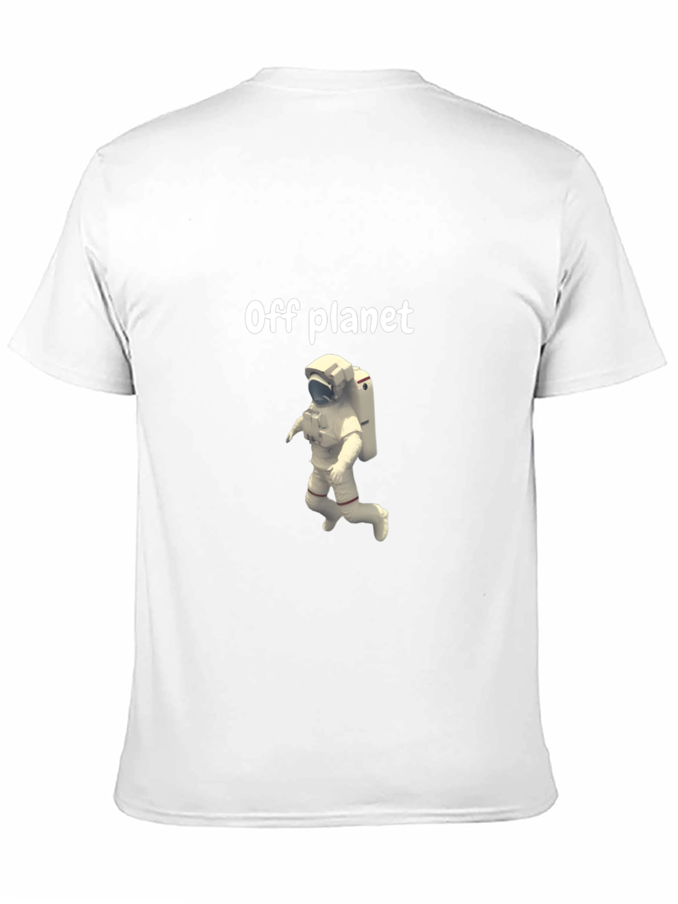 Camiseta Negra Off Planet con Astronauta