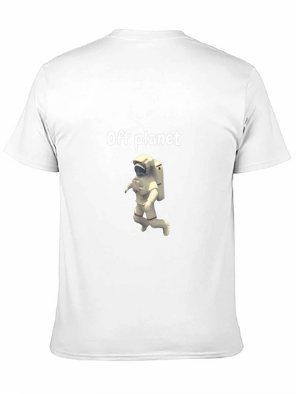 Camiseta Negra Off Planet con Astronauta