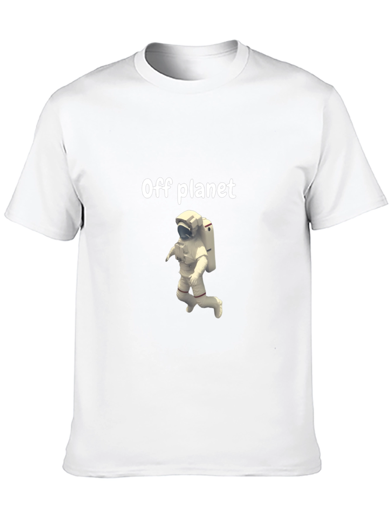 Camiseta Negra Off Planet con Astronauta