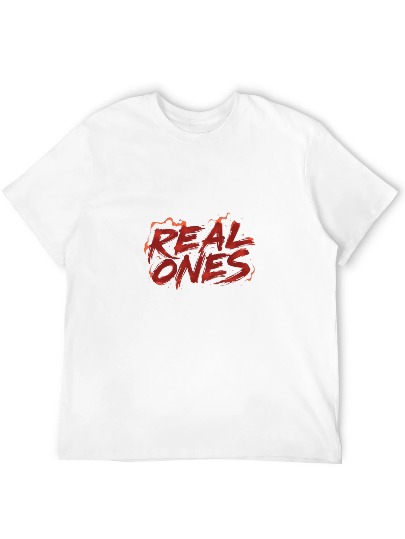 Camiseta Negra Real Ones Diseño Llamativo