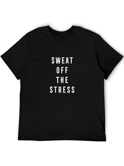 Camiseta Negra: Suda el Estrés