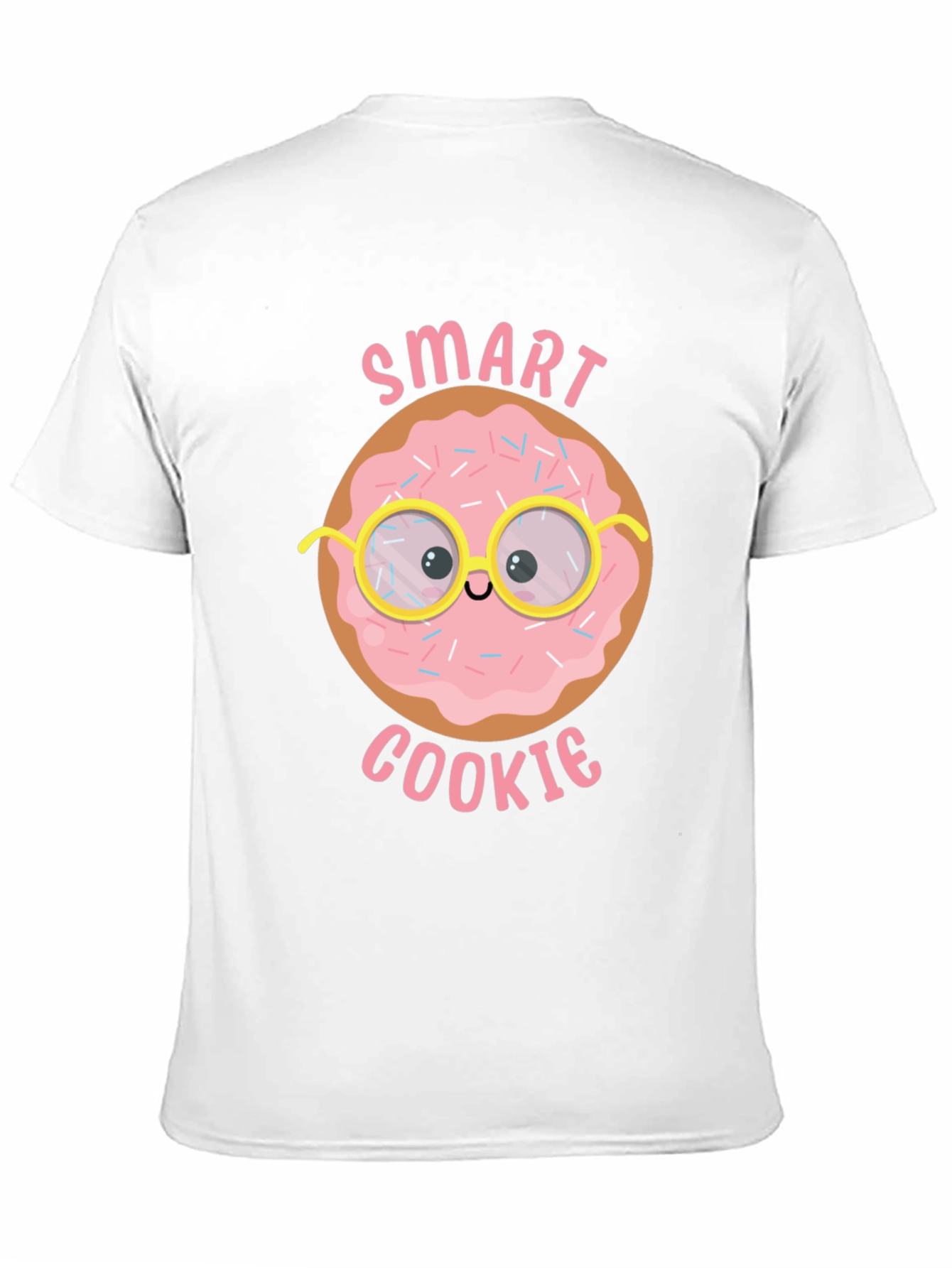 Camiseta Negra Smart Cookie para Hombre