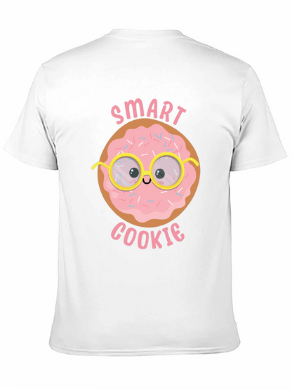 Camiseta Negra Smart Cookie para Hombre