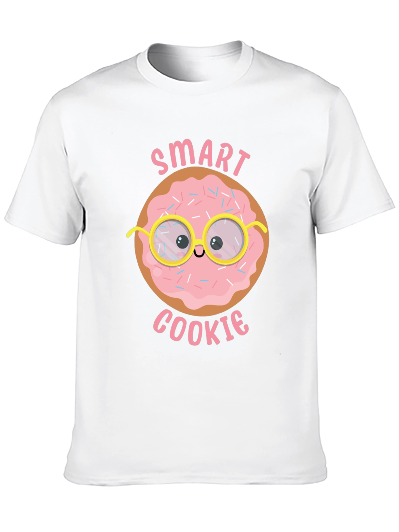 Camiseta Negra Smart Cookie para Hombre