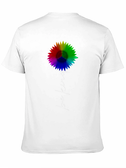 Camiseta Negra Girasol Sé Amable