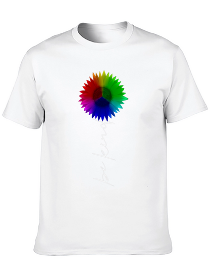 Camiseta Negra Girasol Sé Amable