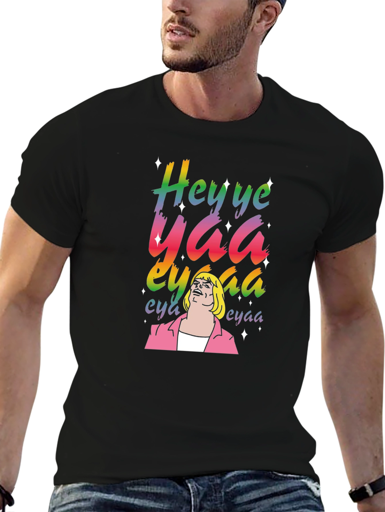 Camiseta Hey Yea Yaaa He-Man Retro
