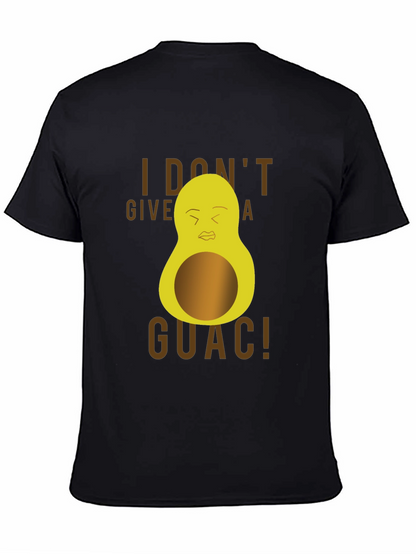Camiseta Negra con Diseño de Aguacate Guacamole